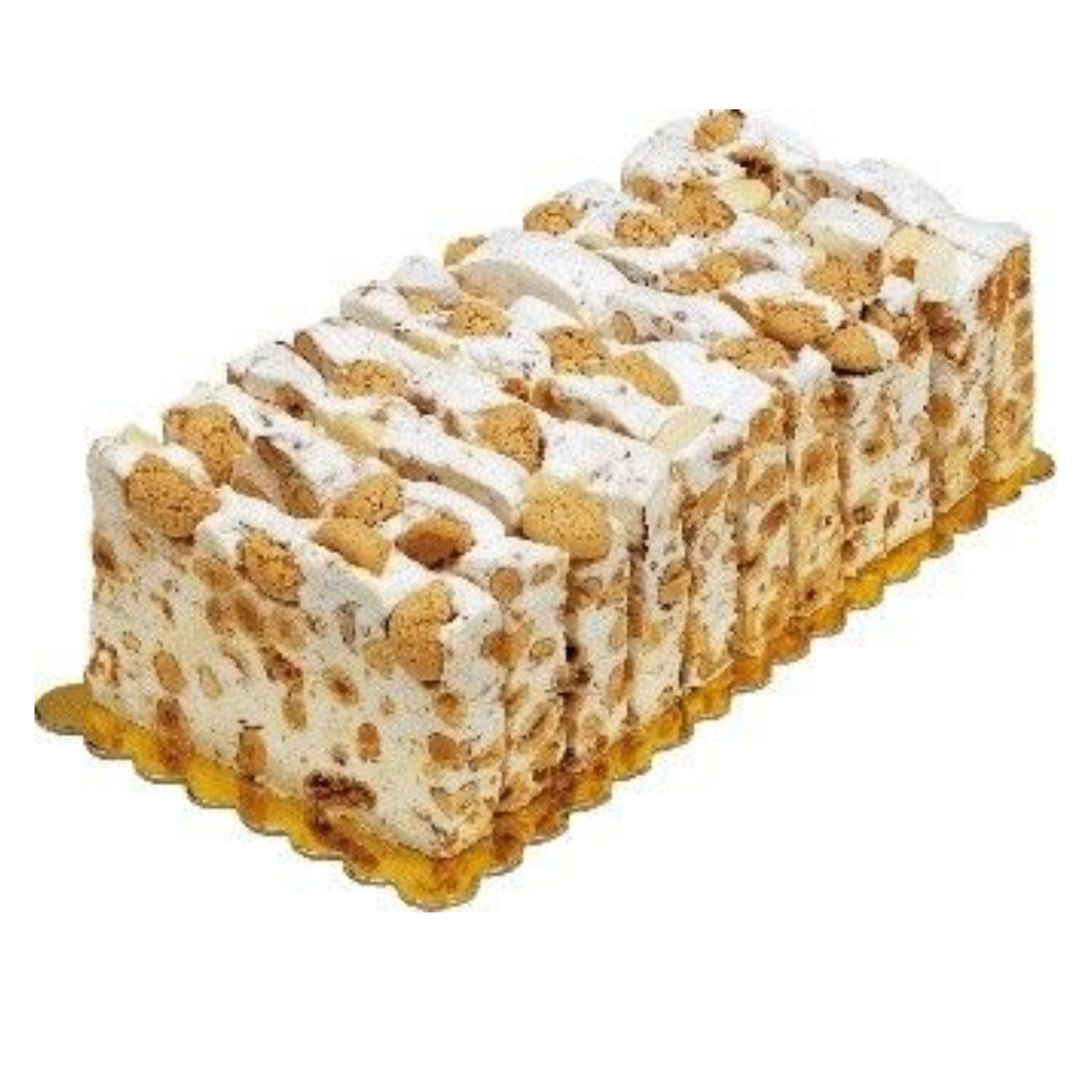 nougat plak amaretti koekjes