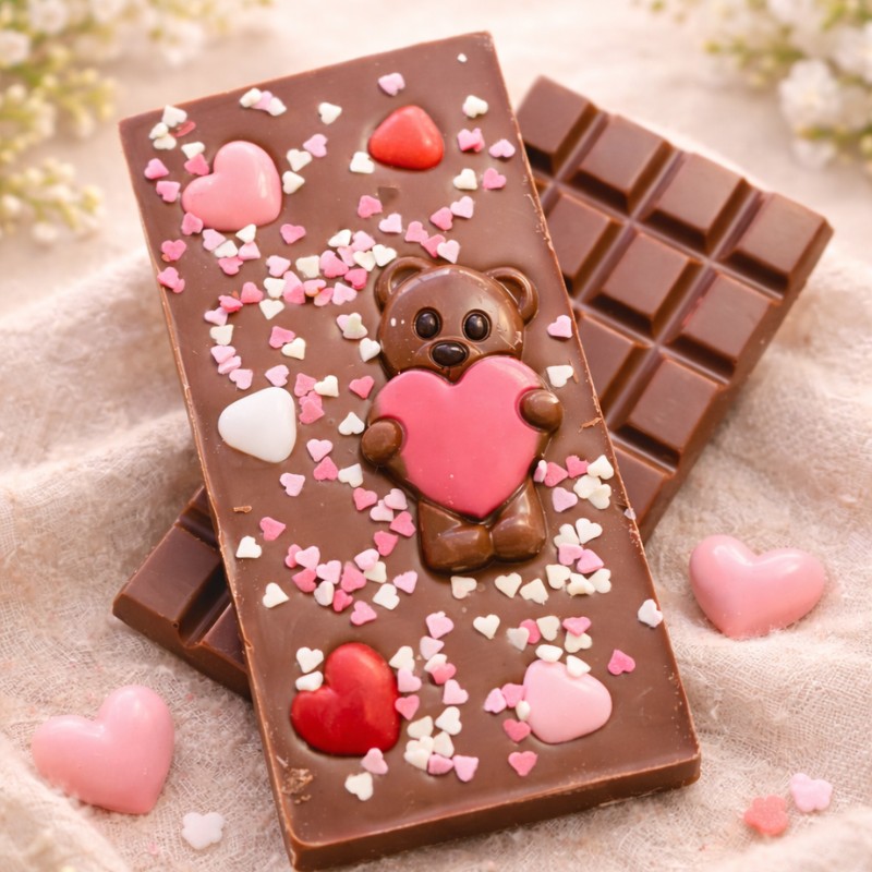 chocolade reep teddy beer
